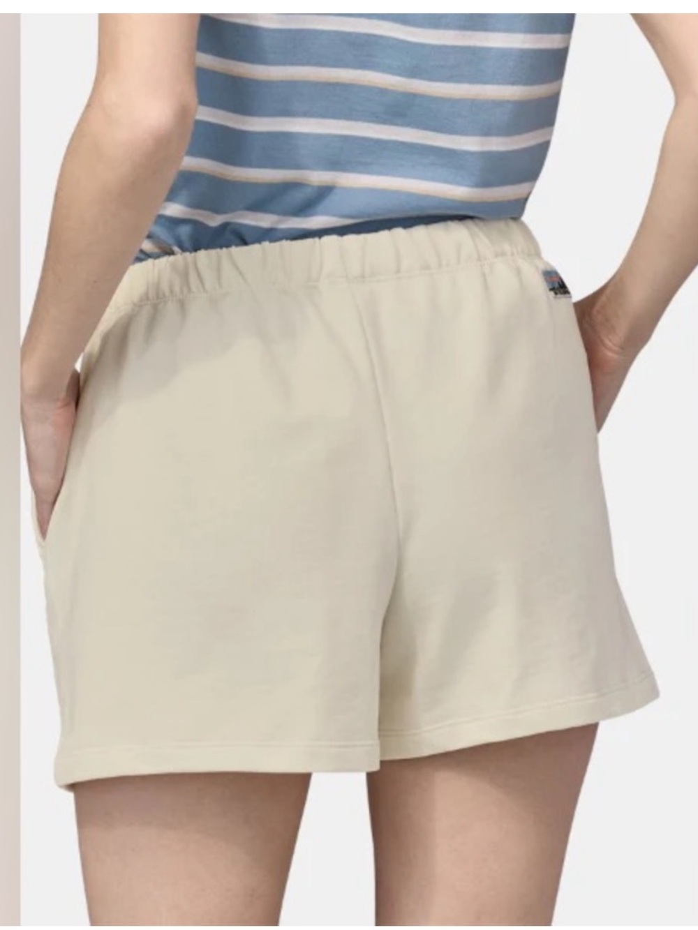NWT PATAGONIA Regenerative Organic Certified® Cotton Essential Shorts Women's M - Picture 10 of 12